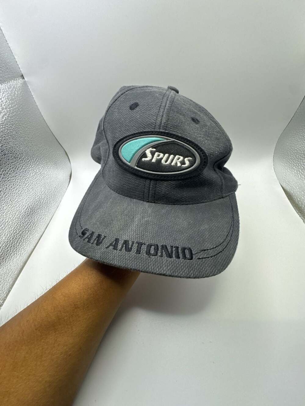 Vintage 90s San Antonio Spurs Logo Athletic NBA Hat Cap One Size